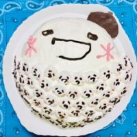 もちぺんドームケーキ